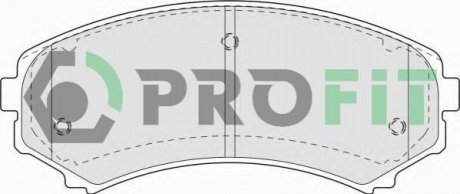 5000-1603 PROFIT Колодки гальмівні дискові