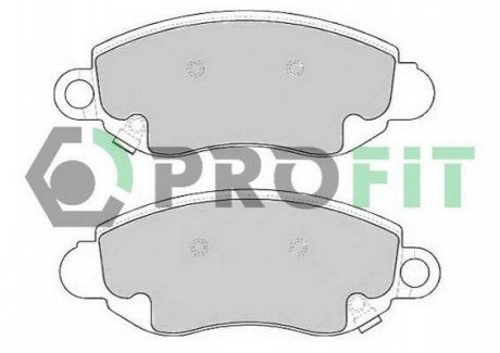 5000-1881 PROFIT Колодки гальмівні дискові