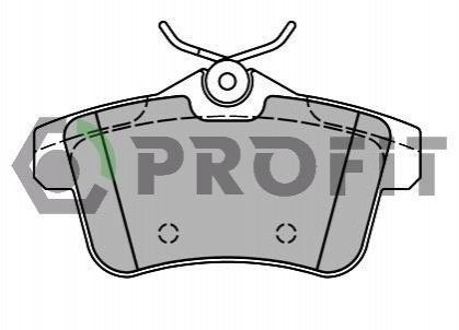5000-4224 PROFIT Колодки гальмівні дискові