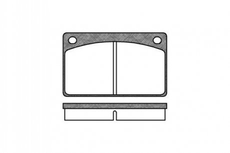 0042.00 REMSA Колодки гальмівні дискові
