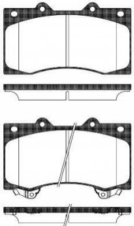 1506.02 REMSA Колодки гальмівні дискові