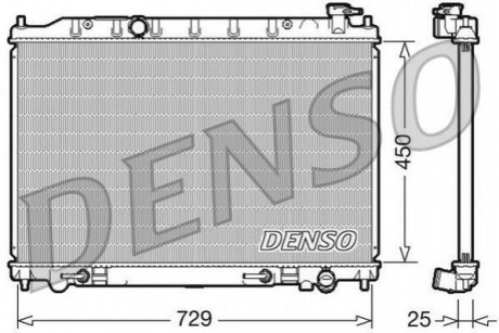 DRM46029 DENSO Радиатор охолоджування