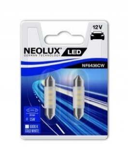 NF6436CW-02B NEOLUX Лампы LED C5W 36mm 6000K 2шт