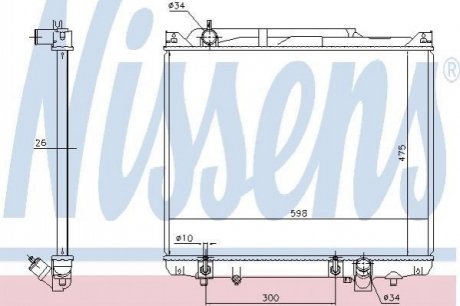 641776 NISSENS Аксессуар truck