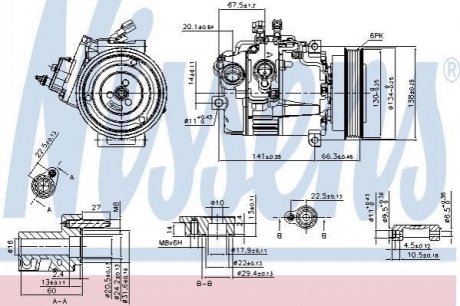 89462 NISSENS Компресор кондиционера