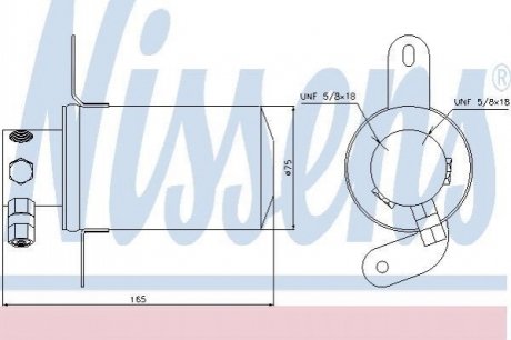 95228 NISSENS Осушувач кондиционера