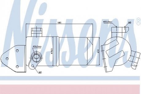 95433 NISSENS Осушувач кондиционера