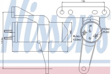 95470 NISSENS Осушувач кондиціонера