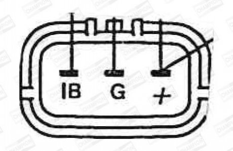 BAEA073E CHAMPION Котушка запалювання