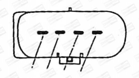 BAEA140E CHAMPION Котушка запалювання