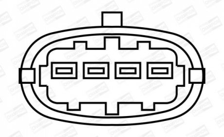 BAEA304 CHAMPION Котушка запалювання