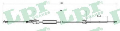 C0967B LPR Трос ручного гальма