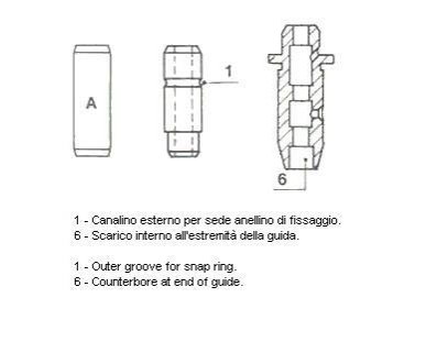 01-S2911 Metelli Направляюча клапана