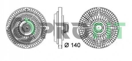 1720-3019 PROFIT Муфта вентилятора