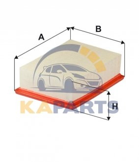 WA6523 WIX FILTERS Фильтр повітряний