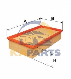 WA6751 WIX FILTERS Фильтр повітряний