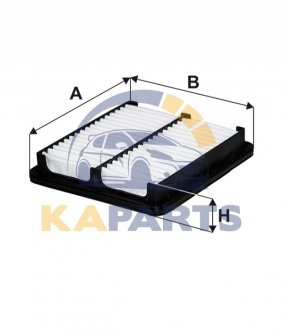 WA9821 WIX FILTERS Фільтр повітряний