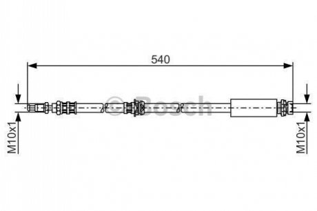 1 987 476 057 BOSCH Шланг гальмівний