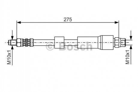 1 987 476 174 BOSCH Тормозний шланг