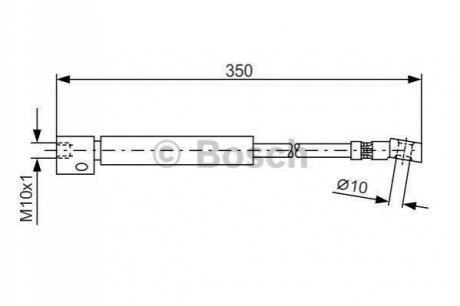 1 987 476 409 BOSCH Шланг гальмівний