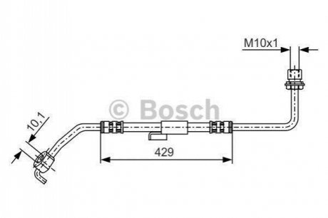 1 987 476 511 BOSCH Шланг гальмівний