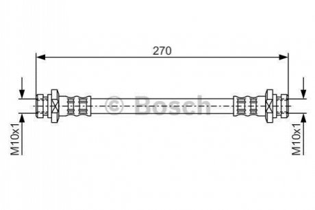 1 987 476 737 BOSCH Шланг гальмівний