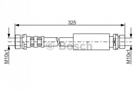 1 987 476 994 BOSCH Шланг гальмівний