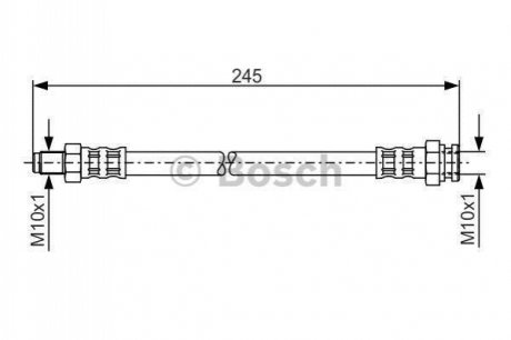 1 987 481 013 BOSCH Шланг гальмівний