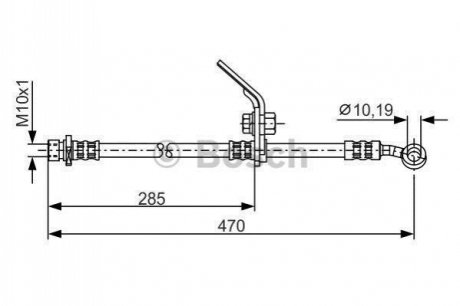 1 987 481 328 BOSCH Шланг гальмівний