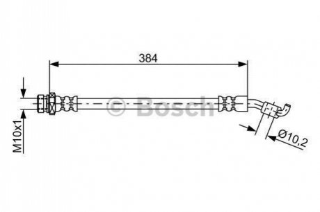 1 987 481 884 BOSCH Шланг гальмівний