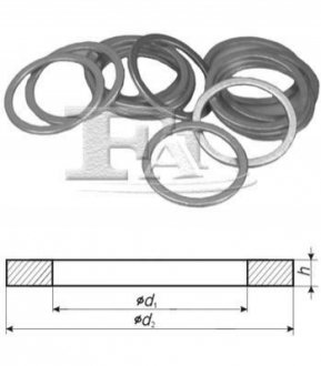 678.590.100 Fischer Automotive One (FA1) Шайба алюмінієва