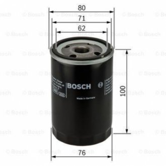 0 451 103 350 BOSCH Фільтр масляний