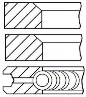 08-170707-10 GOETZE Кільця поршневі