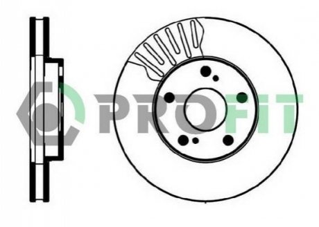 5010-0501 PROFIT Диск гальмівний