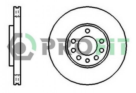 5010-1191 PROFIT Диск гальмівний