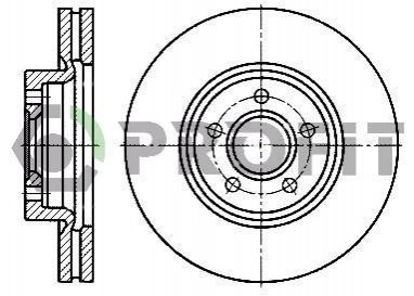 5010-1225 PROFIT Диск гальмівний