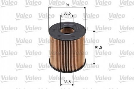 586508 Valeo Фильтр маслянный