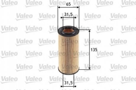 586553 Valeo Фильтр маслянный