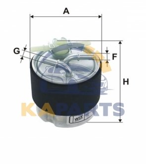 WF8420 WIX FILTERS Фільтр паливний