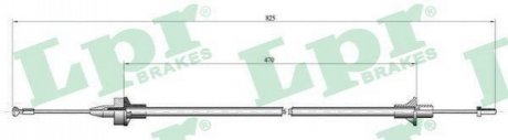 C0078C LPR Трос зчеплення