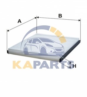 WP2034 WIX FILTERS Фильтр салону