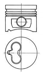 92006800 KOLBENSCHMIDT Поршень