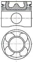 87-127400-10 NURAL Поршень