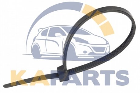 CT-B4200 APRO Хомут пластиковый (4,0х200) чорний (уп.100) Apro
