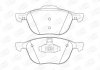 573209CH CHAMPION Колодки тормозные дисковые передние FORD Focus II, Focus C-max MAZDA 3 VOLVO S40 (фото 1)