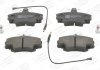 571526CH CHAMPION Колодки гальмівні дискові передні PEUGEOT 205, 309, RENAULT Clio, Clio II, Espace I, Fuego, Megane, Megane Scenic, Twingo, Rap (571526CH) CHAMPION (фото 2)