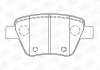 573312CH CHAMPION Колодки тормозные дисковые задние Audi A3/Seat Leon/Skoda Octavia-Yeti/ VW Golf (фото 1)