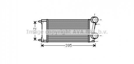 PEA4343 AVA COOLING Интеркулер