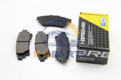 BP3482 BREMSI Гальмівні колодки зад. Lexus RX 08-15/Toyota Prius 09- (akebono)