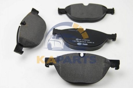 8DB355015251 HELLA Колодки гальмівні дискові комплект; передн.